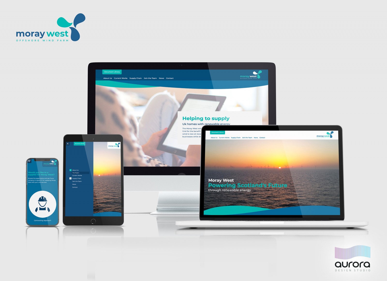 Moray West Offshore Windfarm Website Design and Development