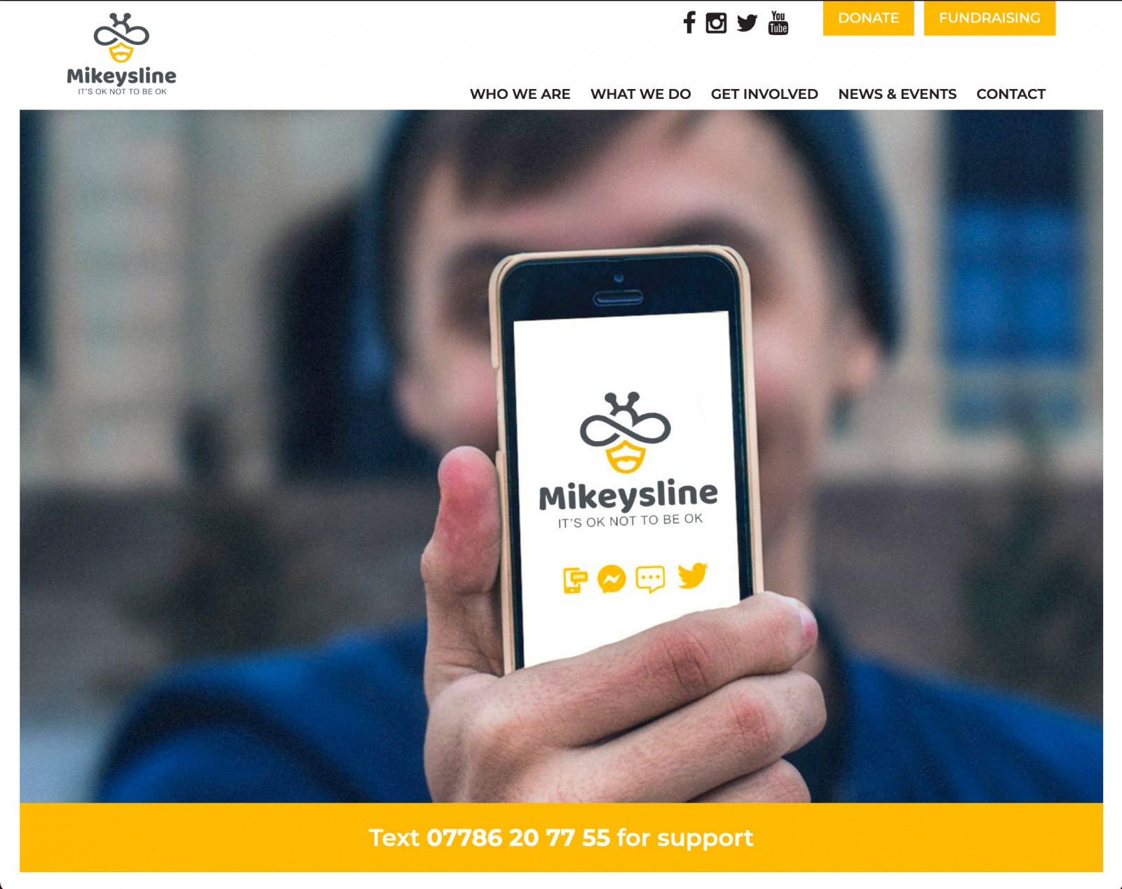 Mikeys Line Homepage