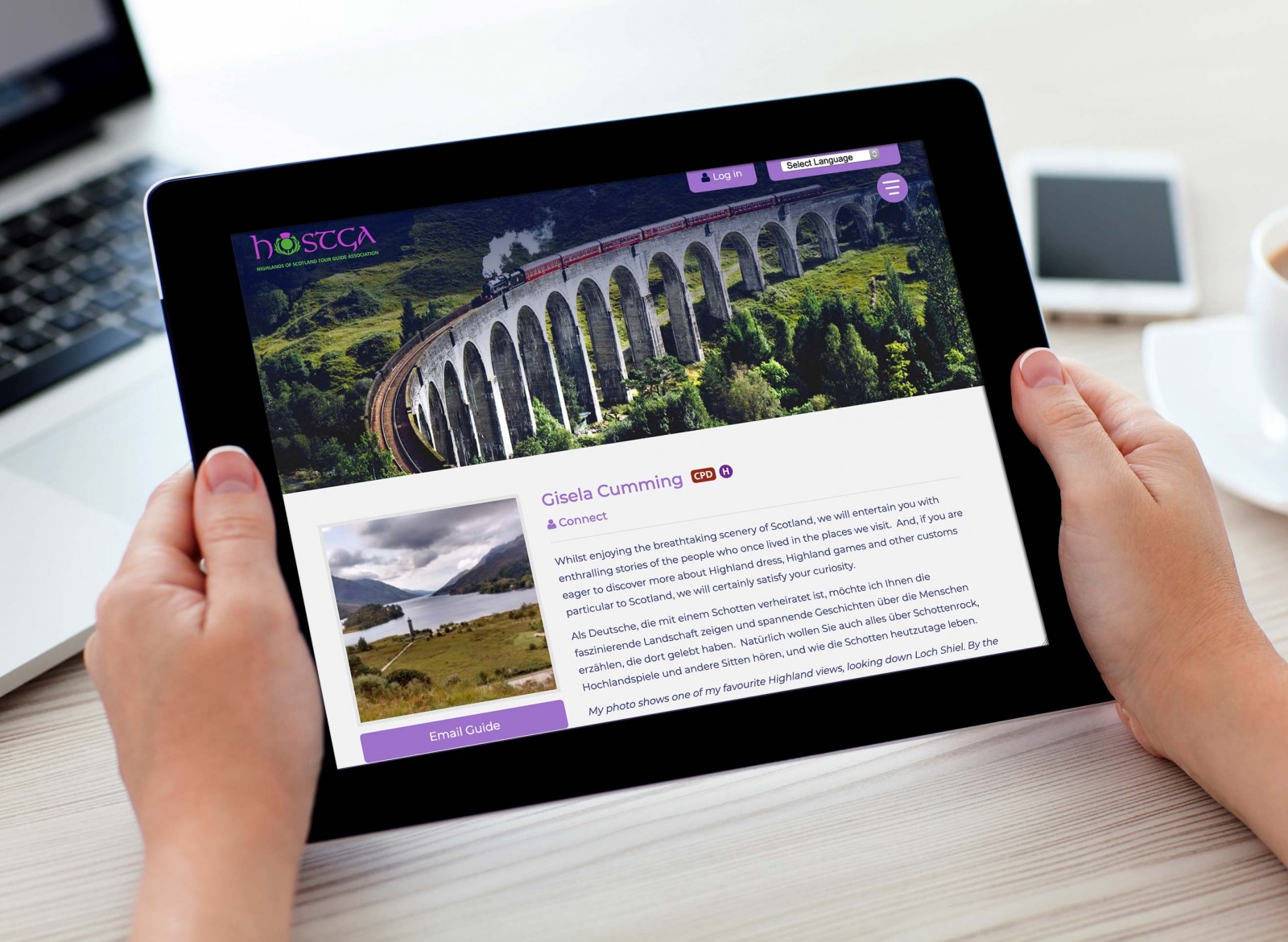 Highlands of Scotland Tour Guides Website